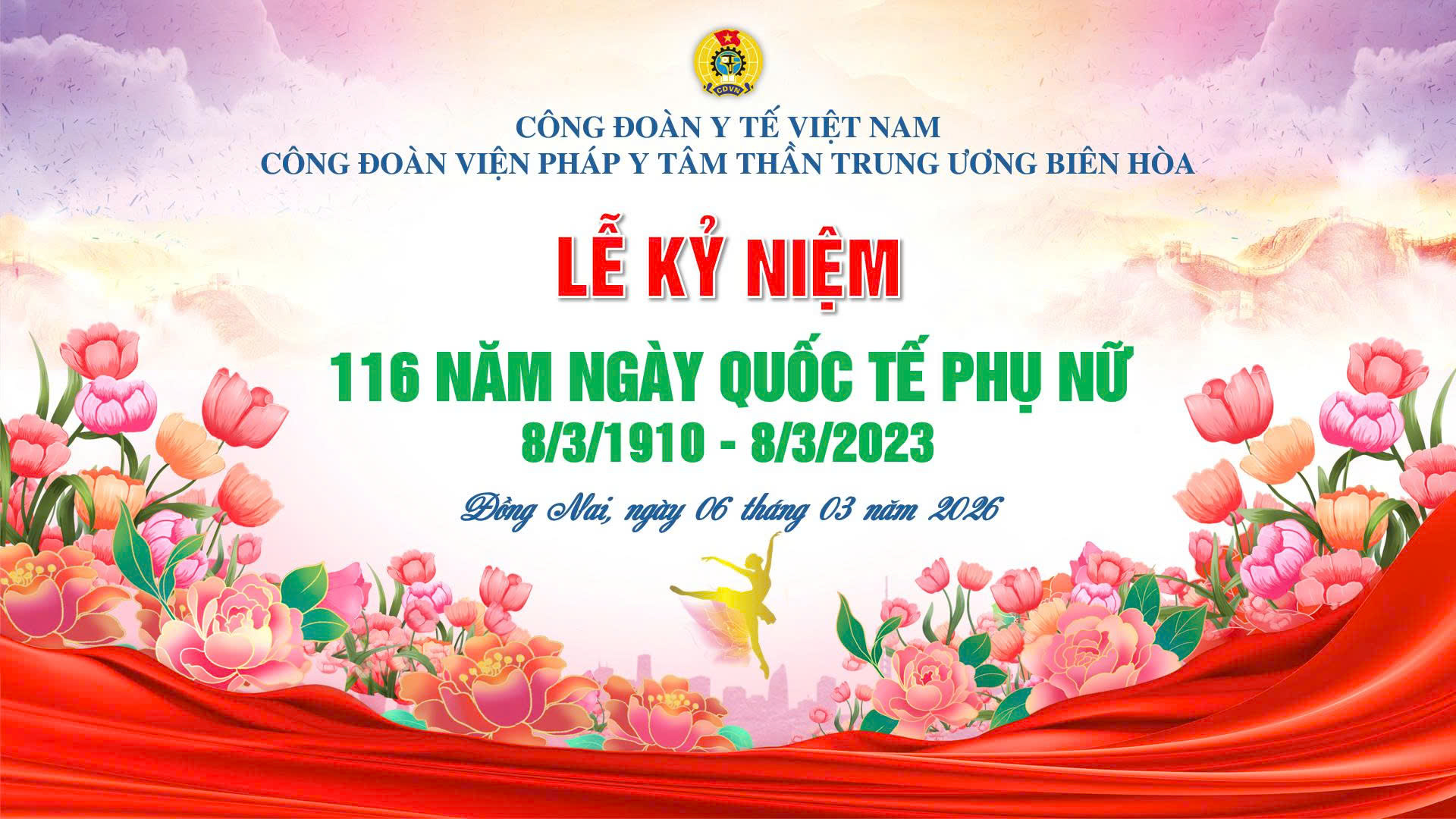 KỶ NIỆM 116 NĂM NGÀY QUỐC TẾ PHỤ NỮ 8/3 VÀ 1986 NĂM NGÀY KHỞI NGHĨA HAI BÀ TRƯNG
